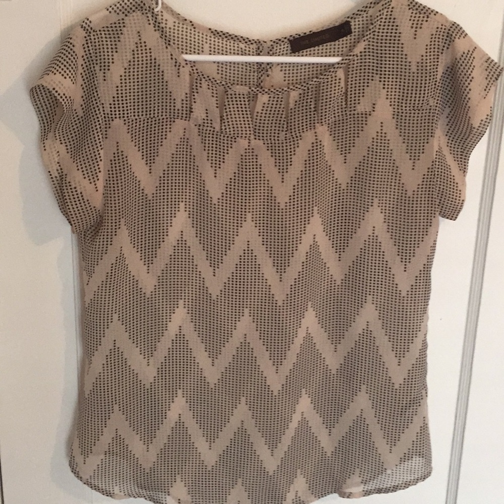 The Limited sheer dress top